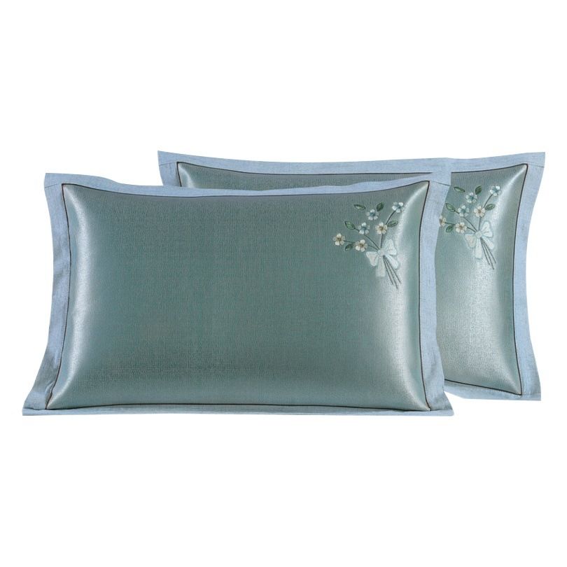 Ice Silk Pillowcase 48x74cm Washable Cool Summer 48*74cm — image 1
