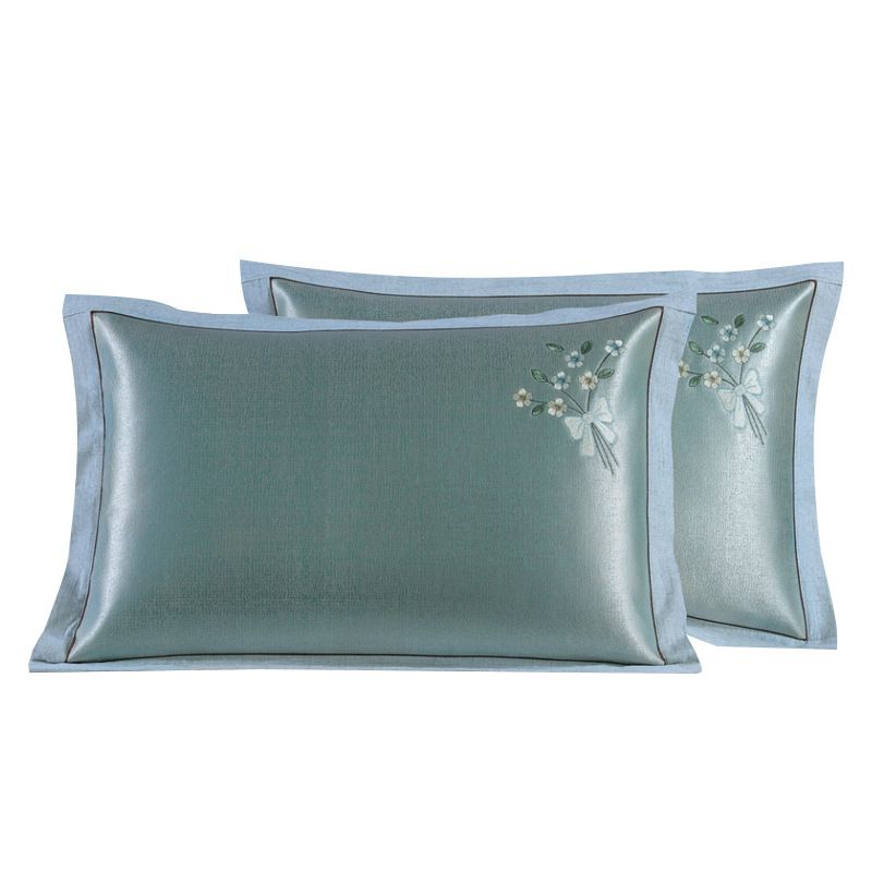 Ice Silk Pillowcase 48x74cm Washable Cool Summer 48*74cm view 5