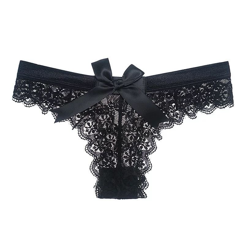 Lace Panties Flower tea Women Seamless Breathable White. M Size: M view 4