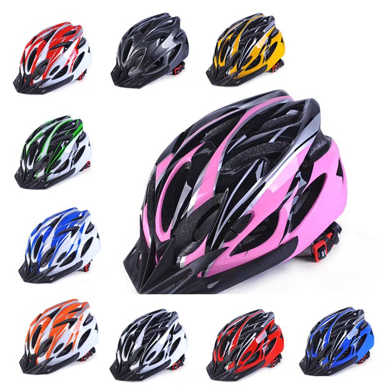Cycling Helmet PC EPS OEM One Piece Unisex Carbon fiber Black Average size 54-61cm view 2