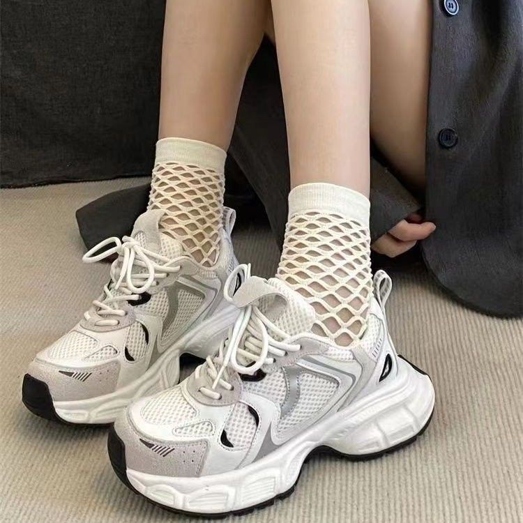 Women Lightweight Sneakers Mesh Casual Shoes White 36 view 5
