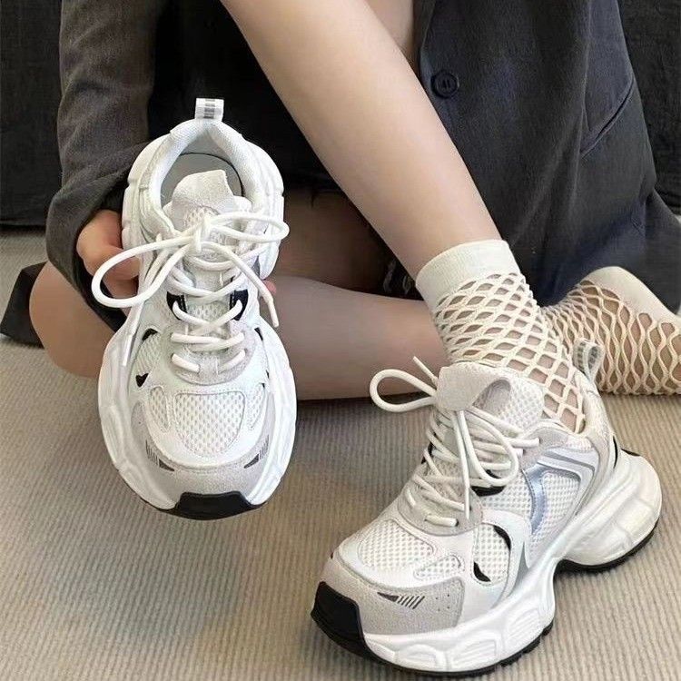 Women Lightweight Sneakers Mesh Casual Shoes White 40 view 4