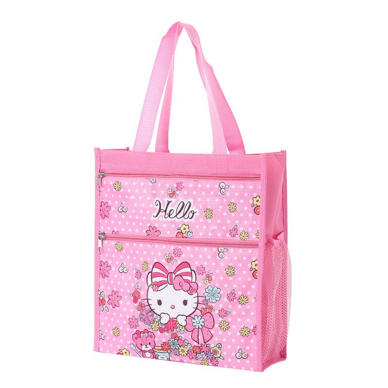 TOOLESIA Canvas Travel Storage Bag A4 Cartoon Cute Cube Princess 4. view 3