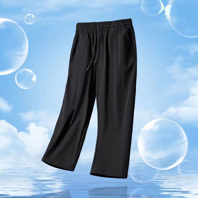 Men Sports Pants Quick Dry Loose Summer Water Drop XL view 4