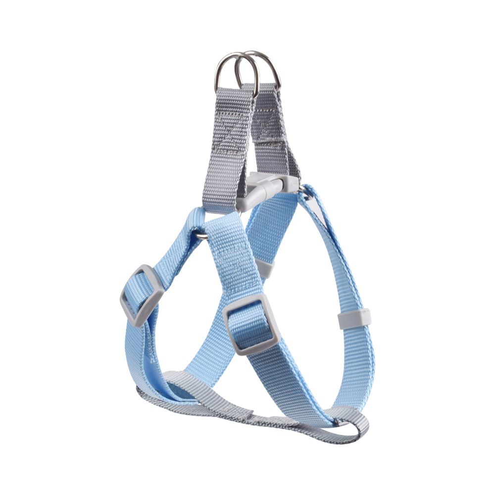 CHOUGOGO Nylon Dog Harness Leash Adjustable Vest Purple M:1.5*120cm view 4