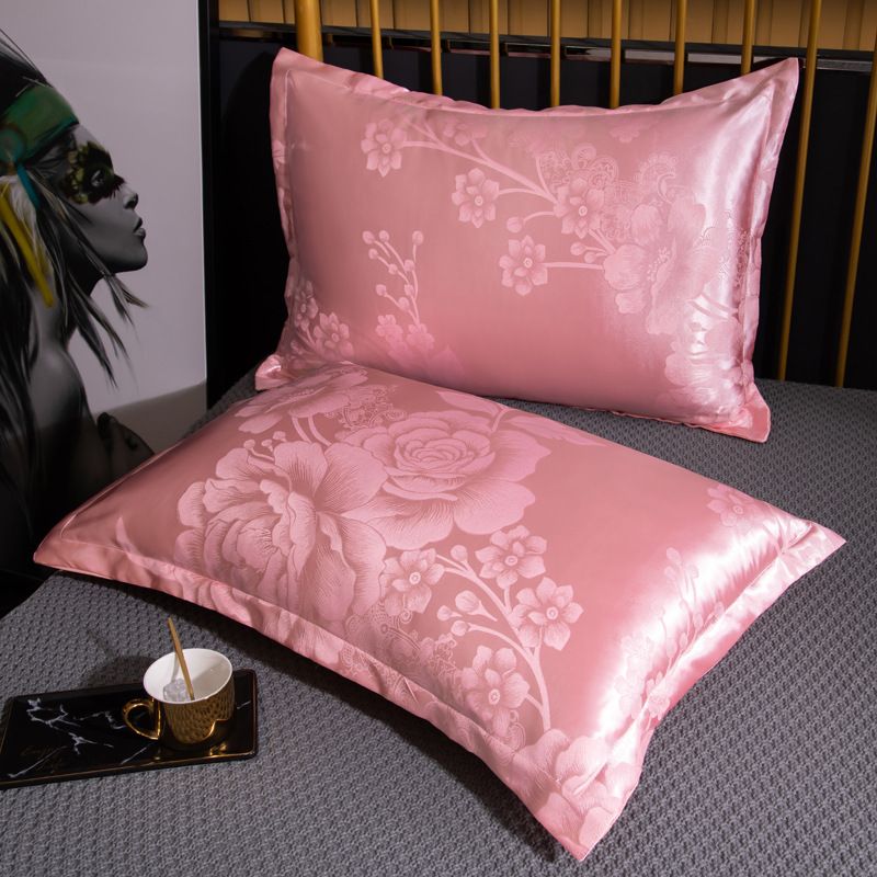 Jacquard Pillowcase Polyester 48x74cm 48*74cm [one pack] view 5