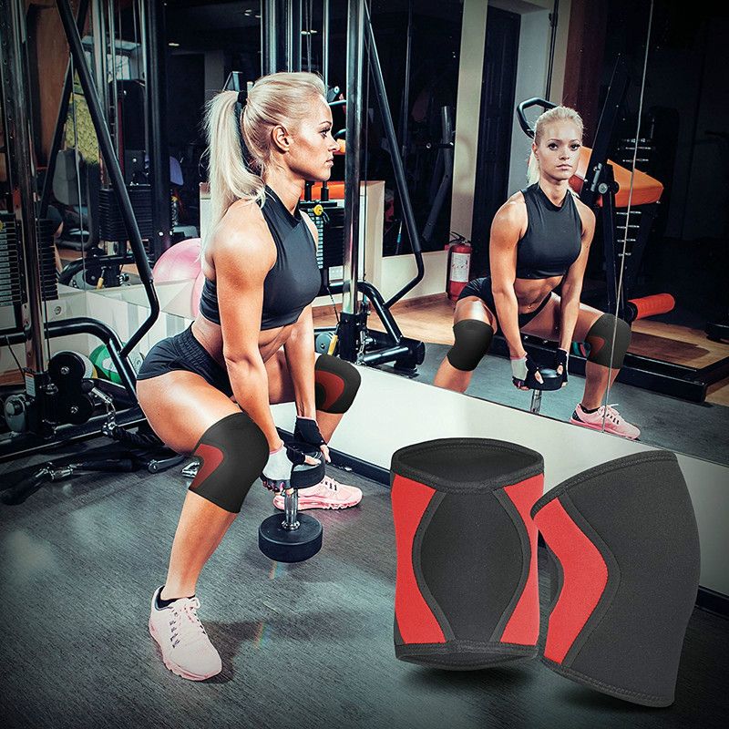 Flat Force Motion Thickened Knee Pads Brick Red S Size: S view 4