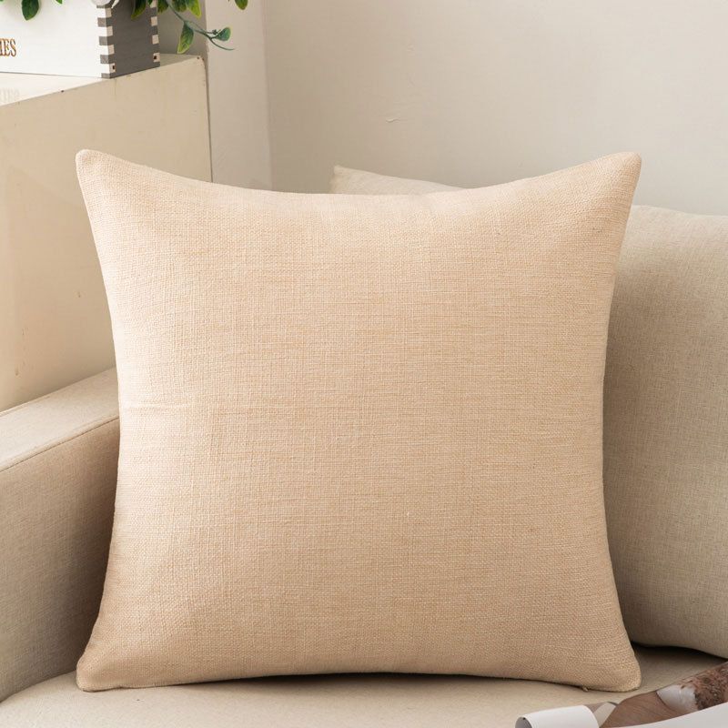 Shengdu Solid Color Polyester Pillow Case 40x40cm csmm creamy-white 45*45cm