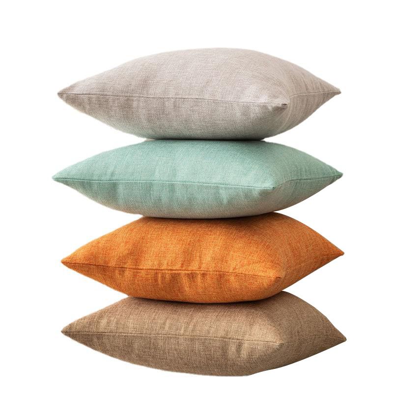 Shengdu Solid Color Polyester Pillow Case 40x40cm csmm light green 40*60cm view 5
