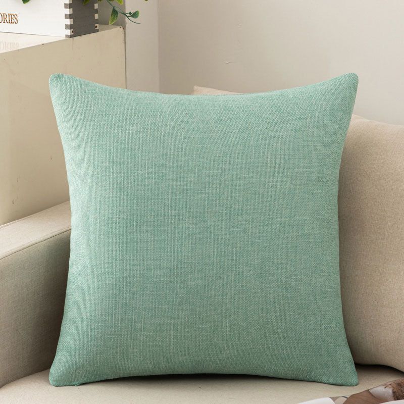Shengdu Solid Color Polyester Pillow Case 40x40cm csmm light green 40*60cm