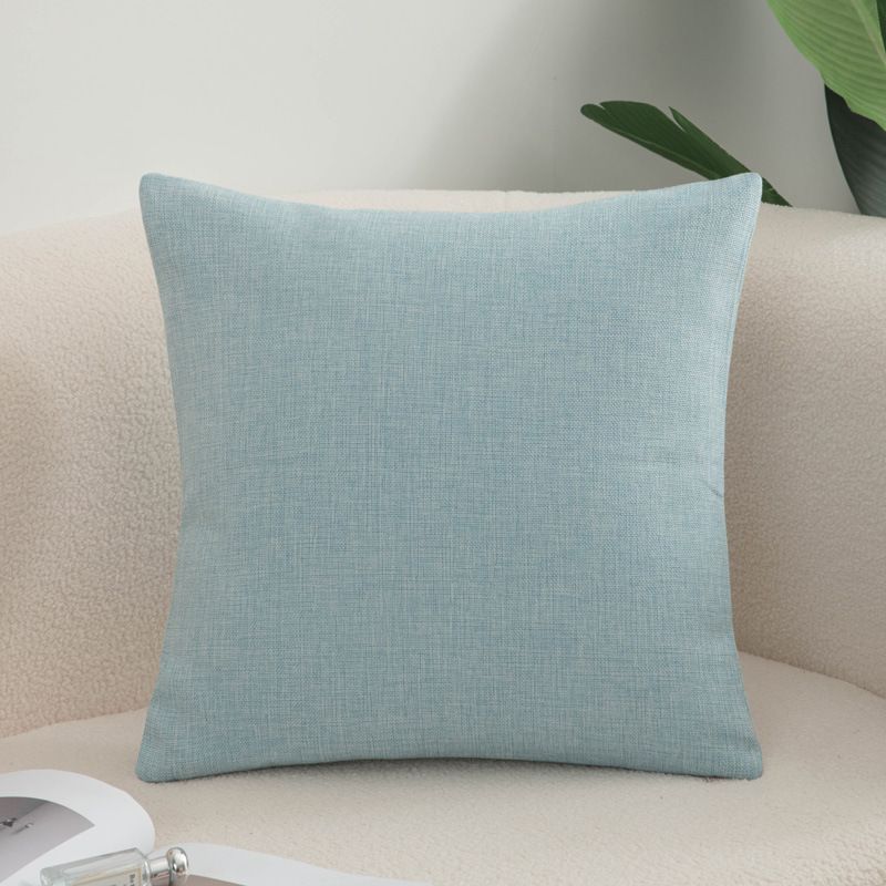 Shengdu Solid Color Polyester Pillow Case 40x40cm csmm sky blue 50*70cm with