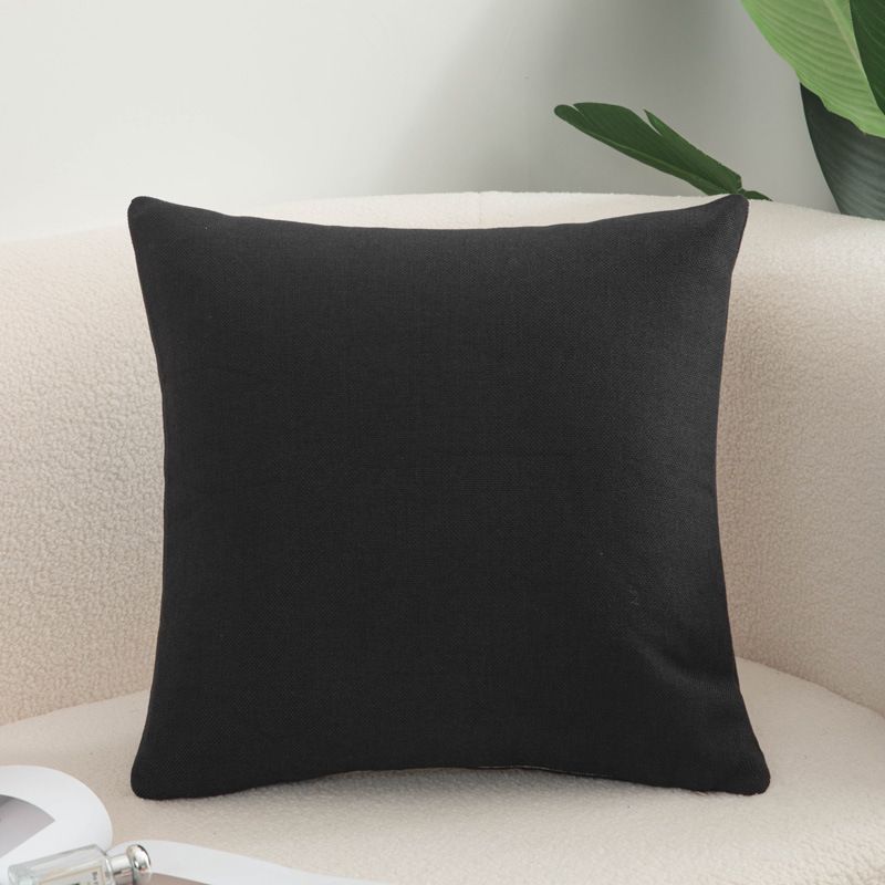Shengdu Solid Color Polyester Pillow Case 40x40cm csmm black 60*60cm with