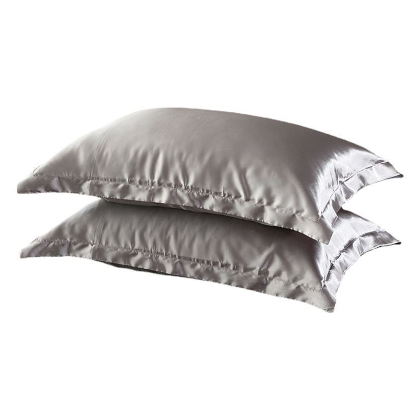 Silk Pillowcase Polyester 30s Washed Peacock Blue 48x 74cm [one pack]] view 2