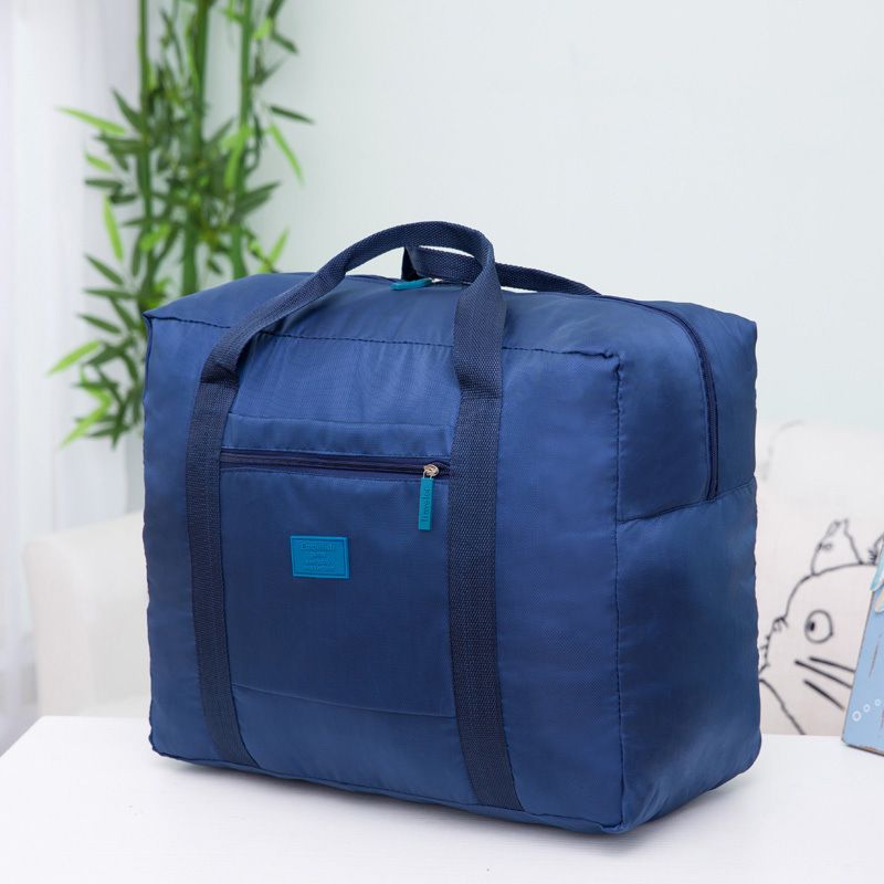 Travel Storage Bag Concave Nylon AT6912 Navy blue