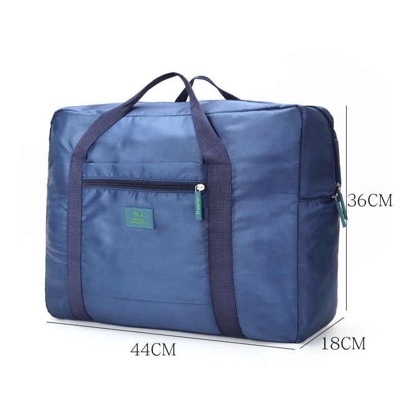 Travel Storage Bag Concave Nylon AT6912 Navy blue view 6