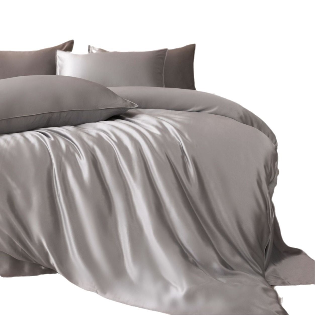 Oval Silk Workshop 22 Momme Silk Four Piece Set 1.5 m bed (2x 2.3 m quilt view 7
