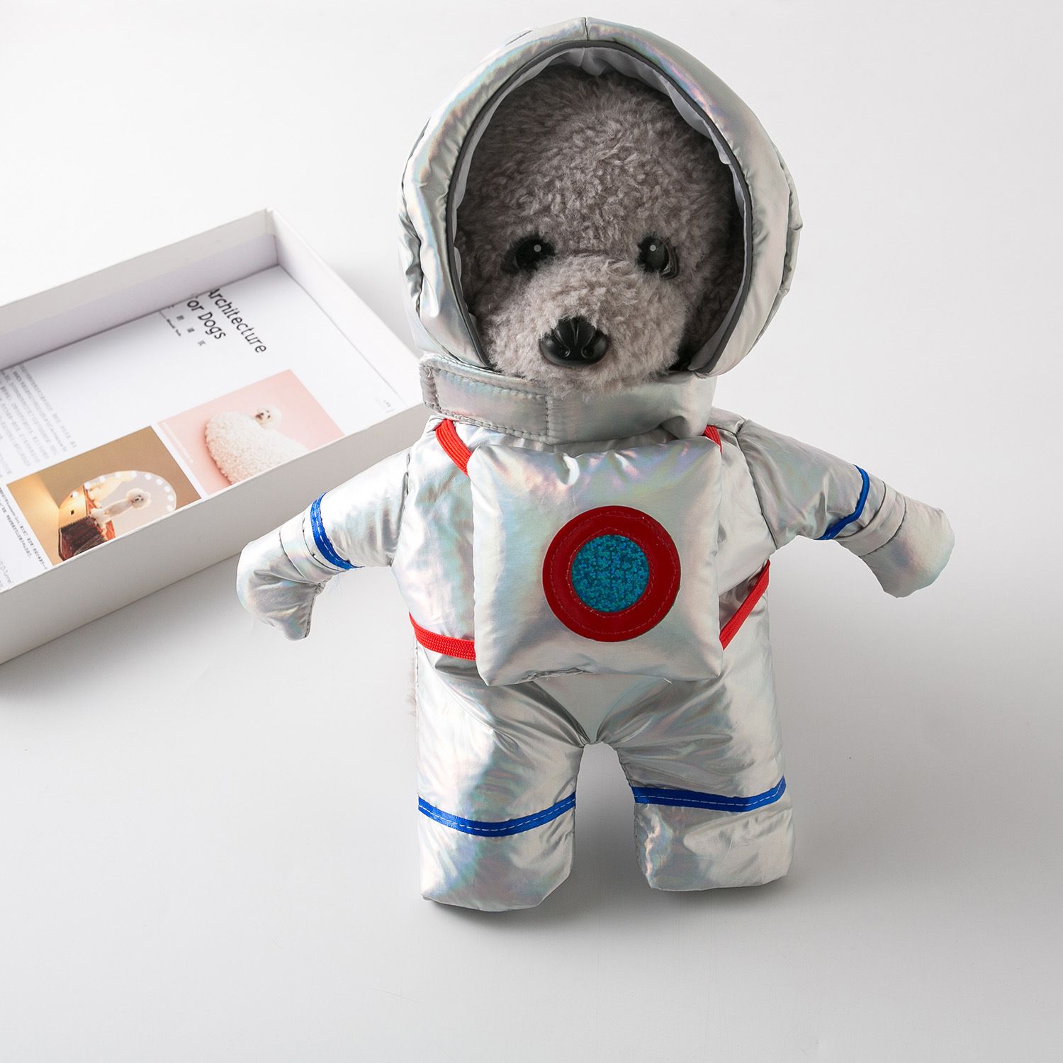 Odd Pet Dog Cat Astronaut Space Suit Standing Costume Astronaut standing outfit view 3