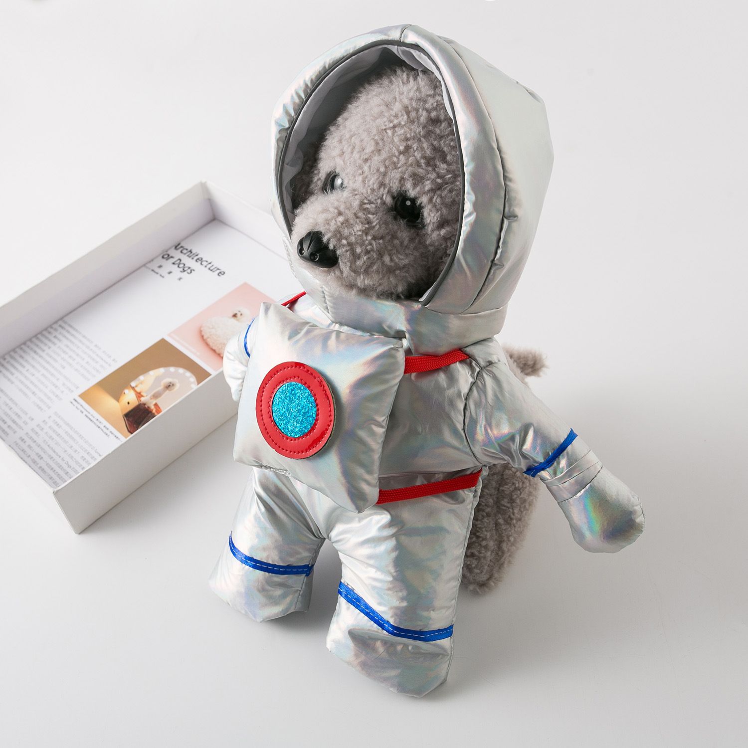 Odd Pet Dog Cat Astronaut Space Suit Standing Costume Astronaut standing outfit M view 2