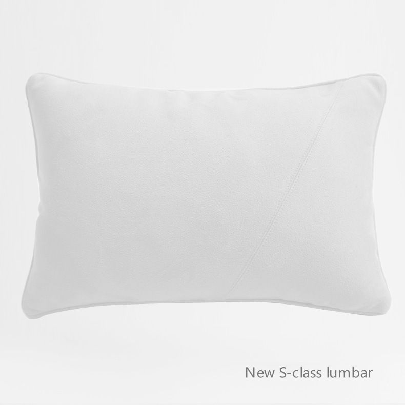 Mercedes Maybach S400 Orange Neck Pillow White waist pillow — image 1