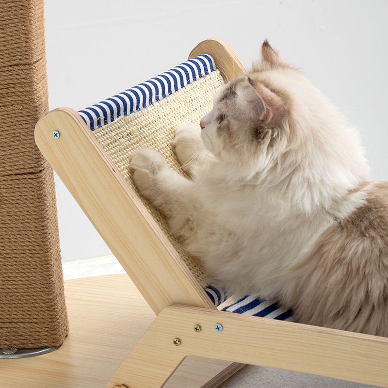 Lailey Cat Coconut Tree Climbing Frame Sisal Post [Solid wood multilayer] view 3