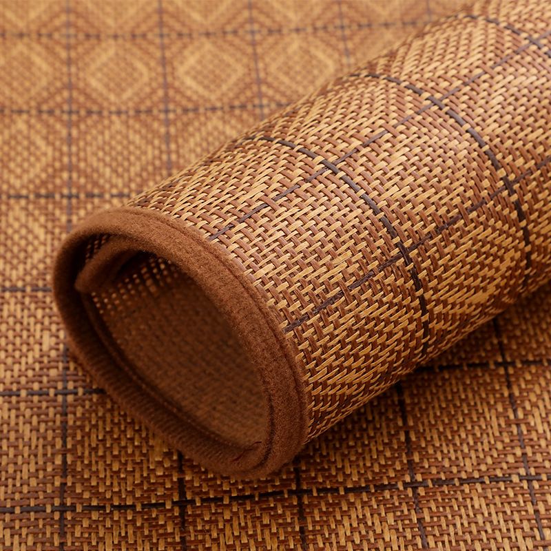 Cute Rattan Pet Cooling Mat Dog Cat With fixed strap 105*75cm view 3