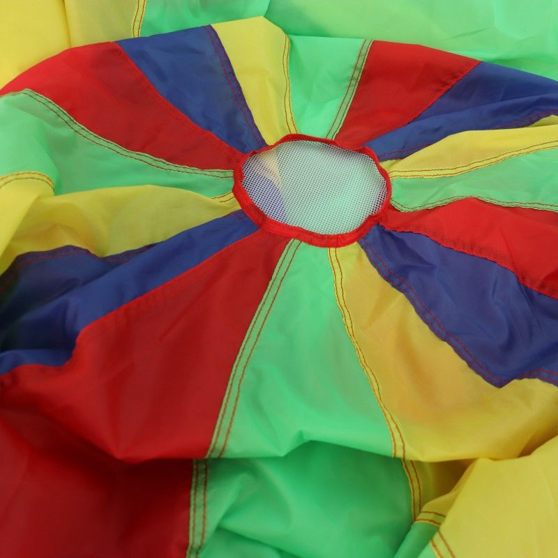 Rainbow Umbrella Cloth Toy 2.6m 8 Panels Rainbow umbrella (2.6 m 8 pieces free view 5
