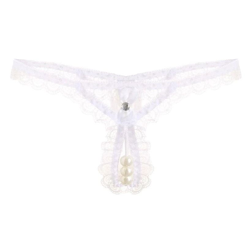 FanTing Nylon Open Crotch G-string Women Underwear Rose Free size view 2