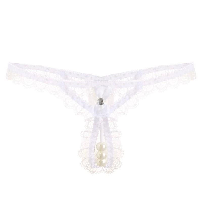 FanTing Nylon Open Crotch G-string Women Underwear Pink Free size view 7