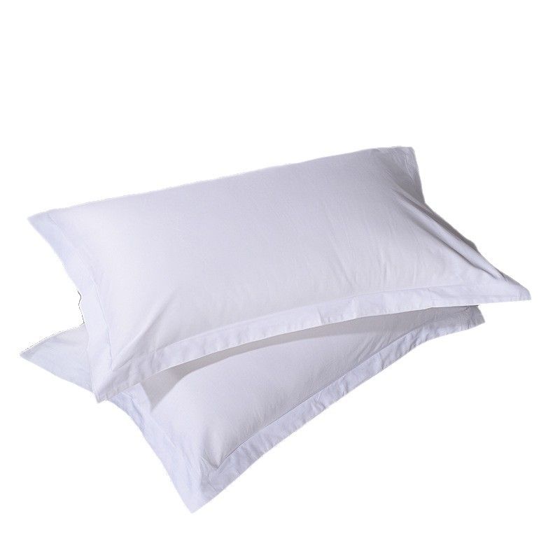 White Polyester Cotton Pillowcase 40x60cm 55*85cm view 2