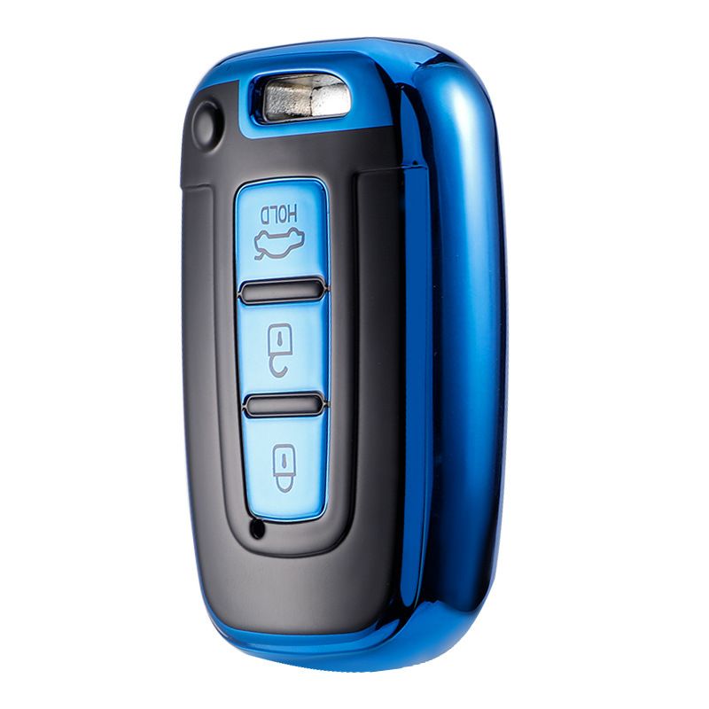Morning Twilight Car Key Cover for Hyundai Kia TPU Vitality Red view 7