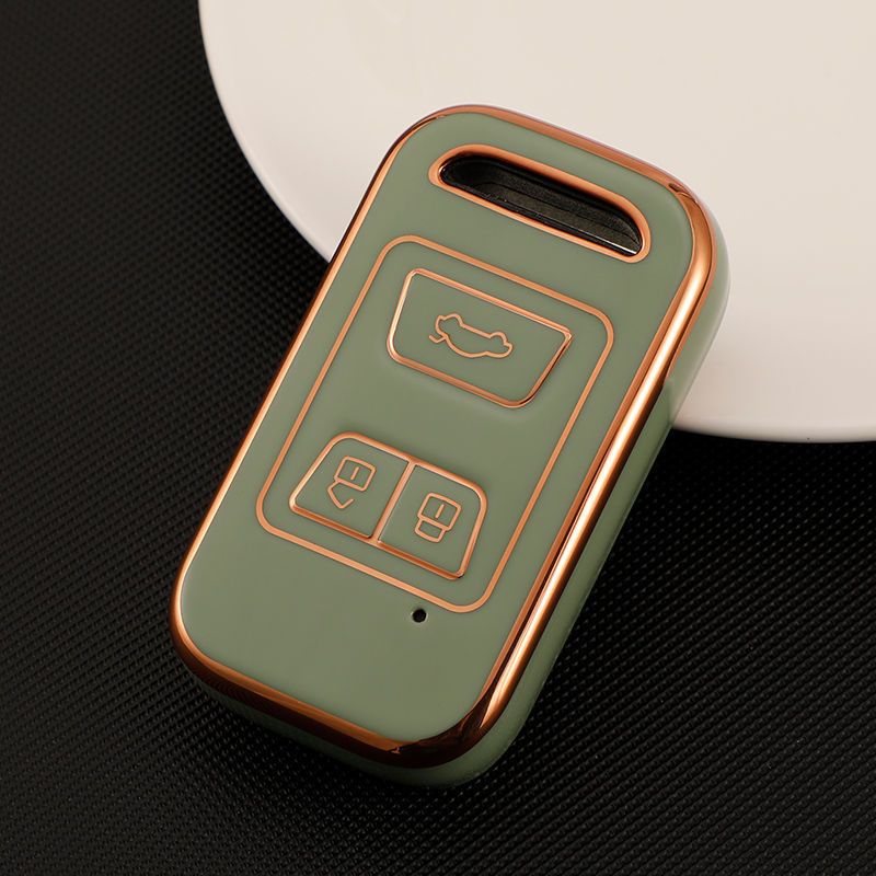 Car Key Case Chery Ant TPU Color My Life White view 4
