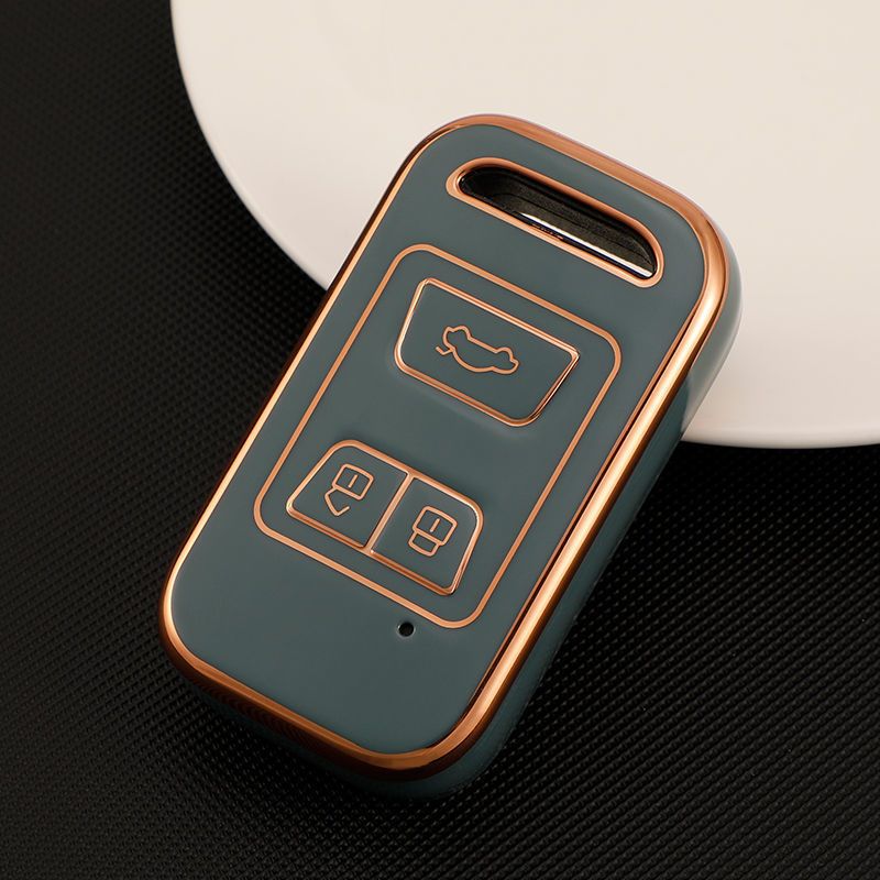Car Key Case Chery Ant TPU Color My Life Red view 3
