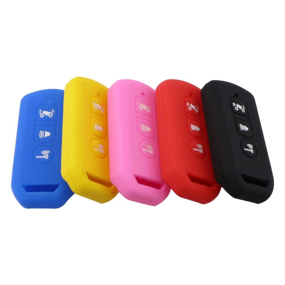 Color My Life Silicone Key Case for Honda PCX SH. Grey view 2