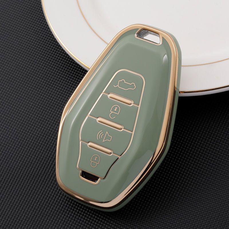 Color My Life TPU Key Case for Chery Jetour X70 Plus Matcha green — image 1
