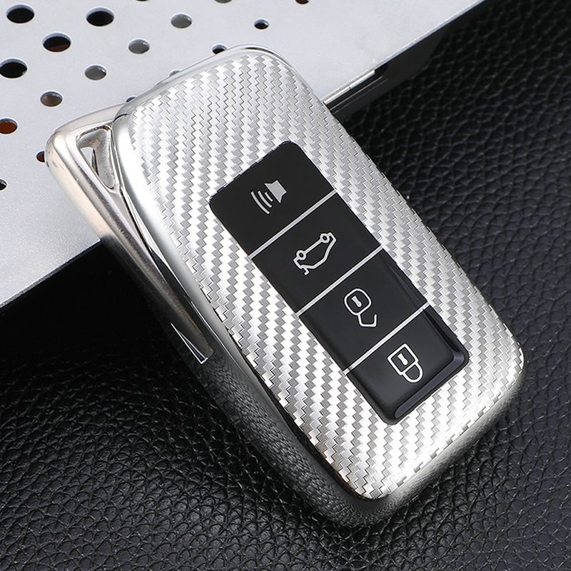 Lexus Key Case Morning and Evening TPU Section A- fluorescent green view 2