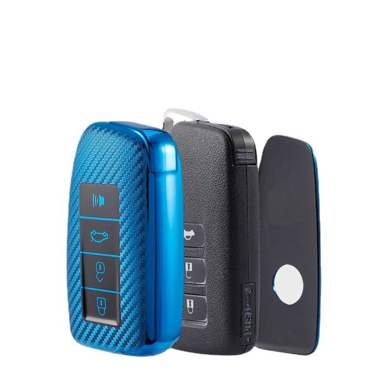 Lexus Key Case Morning and Evening TPU Section A- fluorescent green view 3