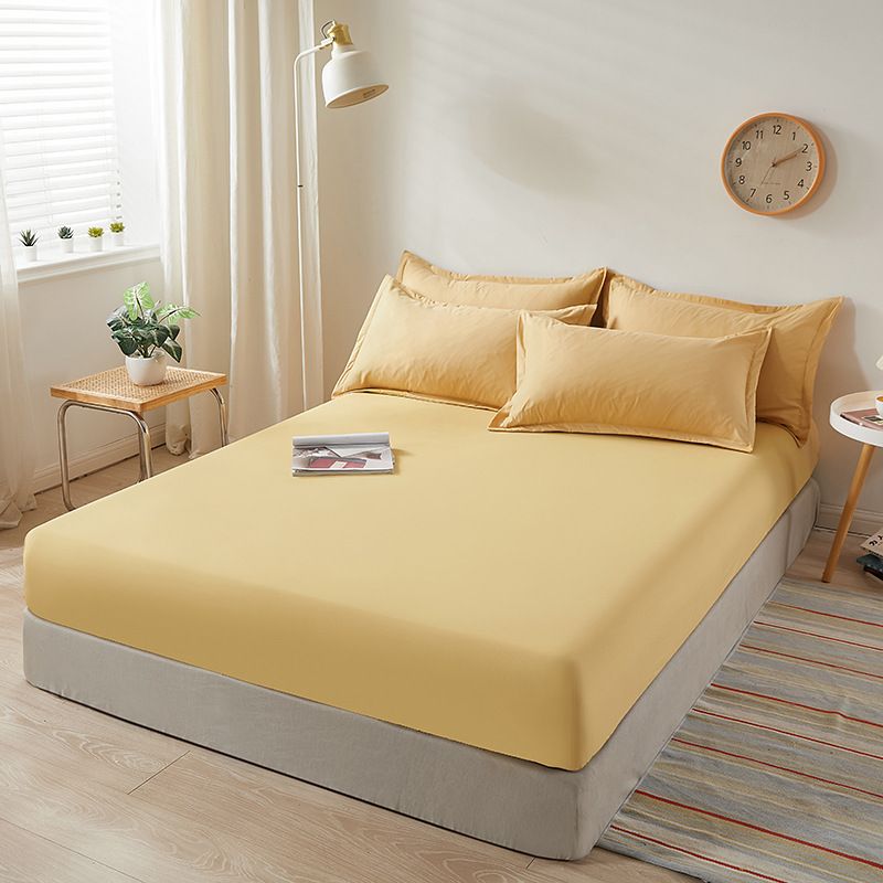 Cotton Mattress Cover Non Slip Bed Sheet White 180*200cm thin mattress view 3