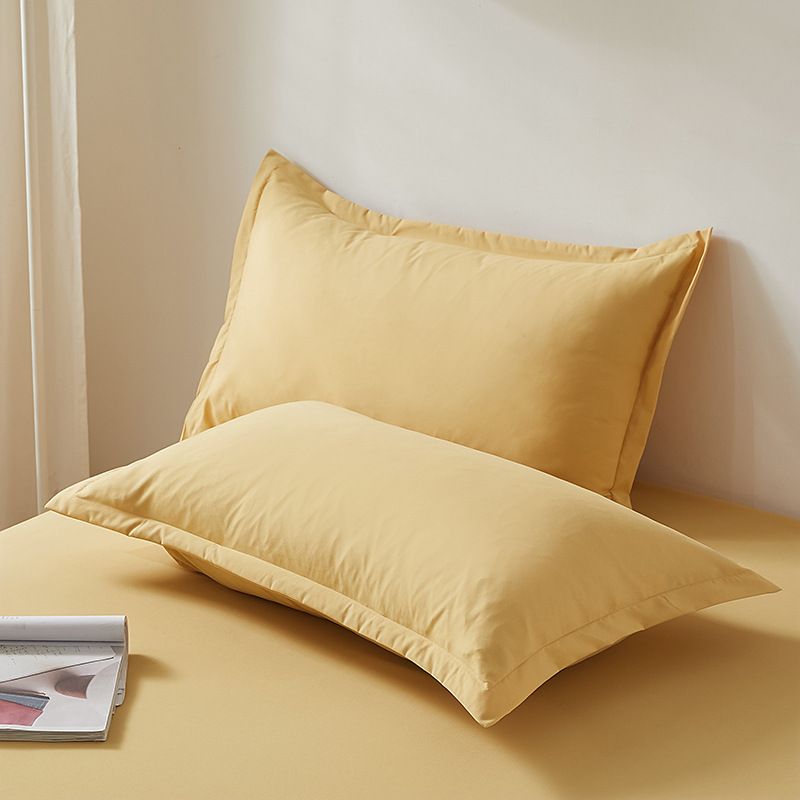Cotton Mattress Cover Non Slip Bed Sheet White A pair of matching pillowcases view 5