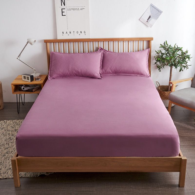 Cotton Mattress Cover Non Slip Bed Sheet Bean paste 180*200cm thin mattress