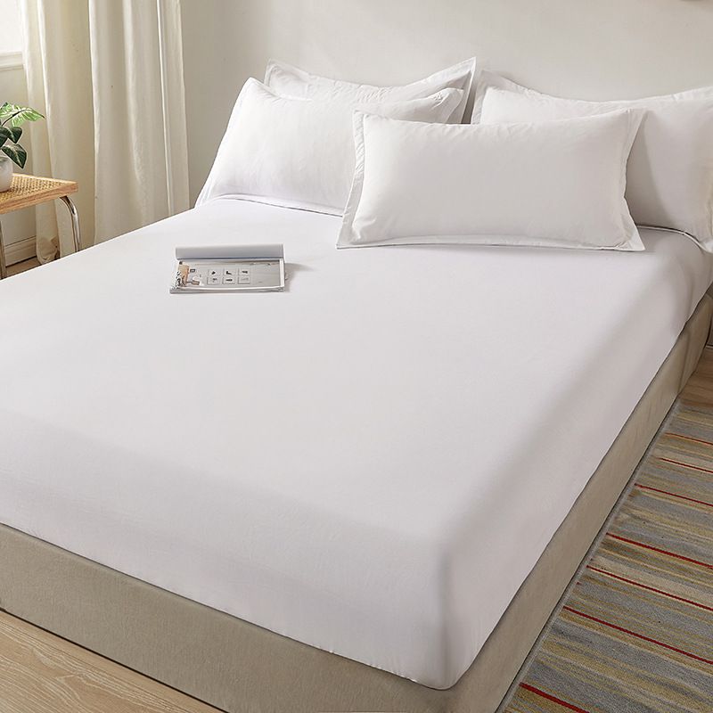Pure Cotton Mattress Cover 90x200cm Thin White 100*200cm thin mattress view 3