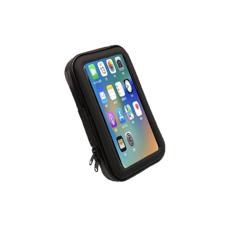 Hongde Motorcycle Bag Touch Screen Phone Holder... Black 5.5 inch car handle — image 1