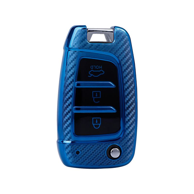 Morning and Evening Hyundai Key Case TPU Rose Gold E style-rose gold view 4