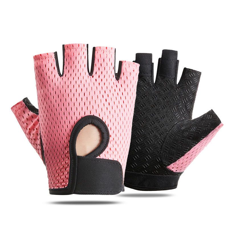 T-BAGWELL Cycling Gloves Half Finger Anti-slip B half finger black view 7