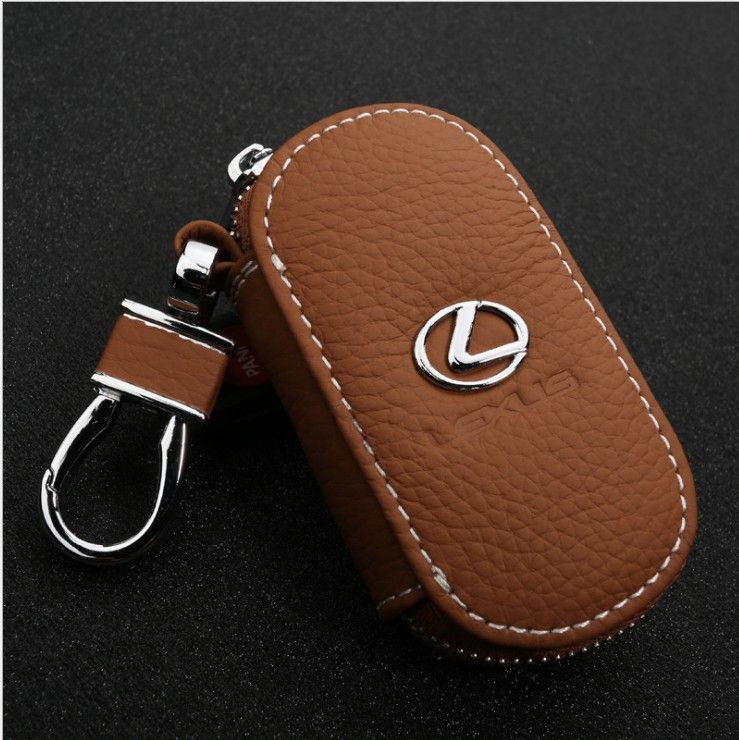 Lexus Key Case for NX200t ES250 RX270 CT200H IS250 GX400 Lychee key bag Lexus view 3