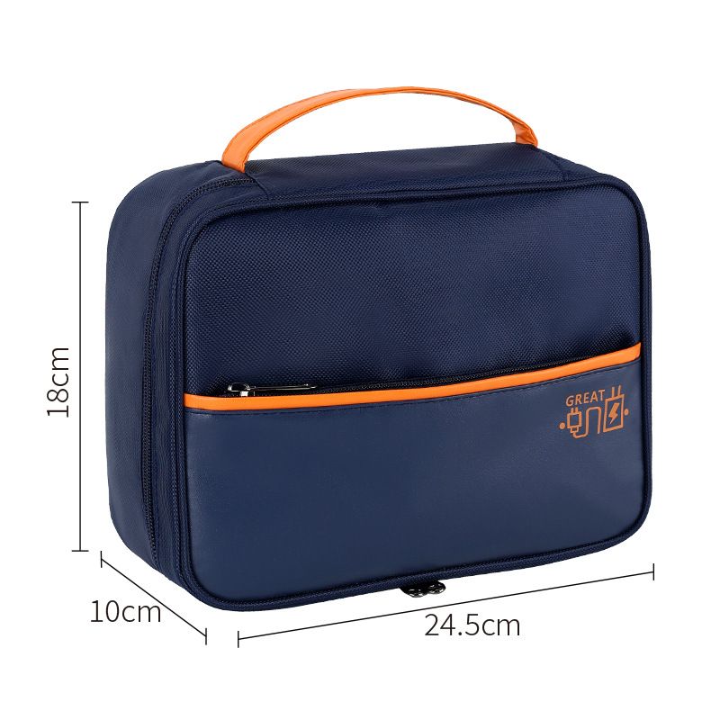 Bei Lian Data Cable Storage Bag Cube Polyester Travel Shangqing 24.5*18*10cm
