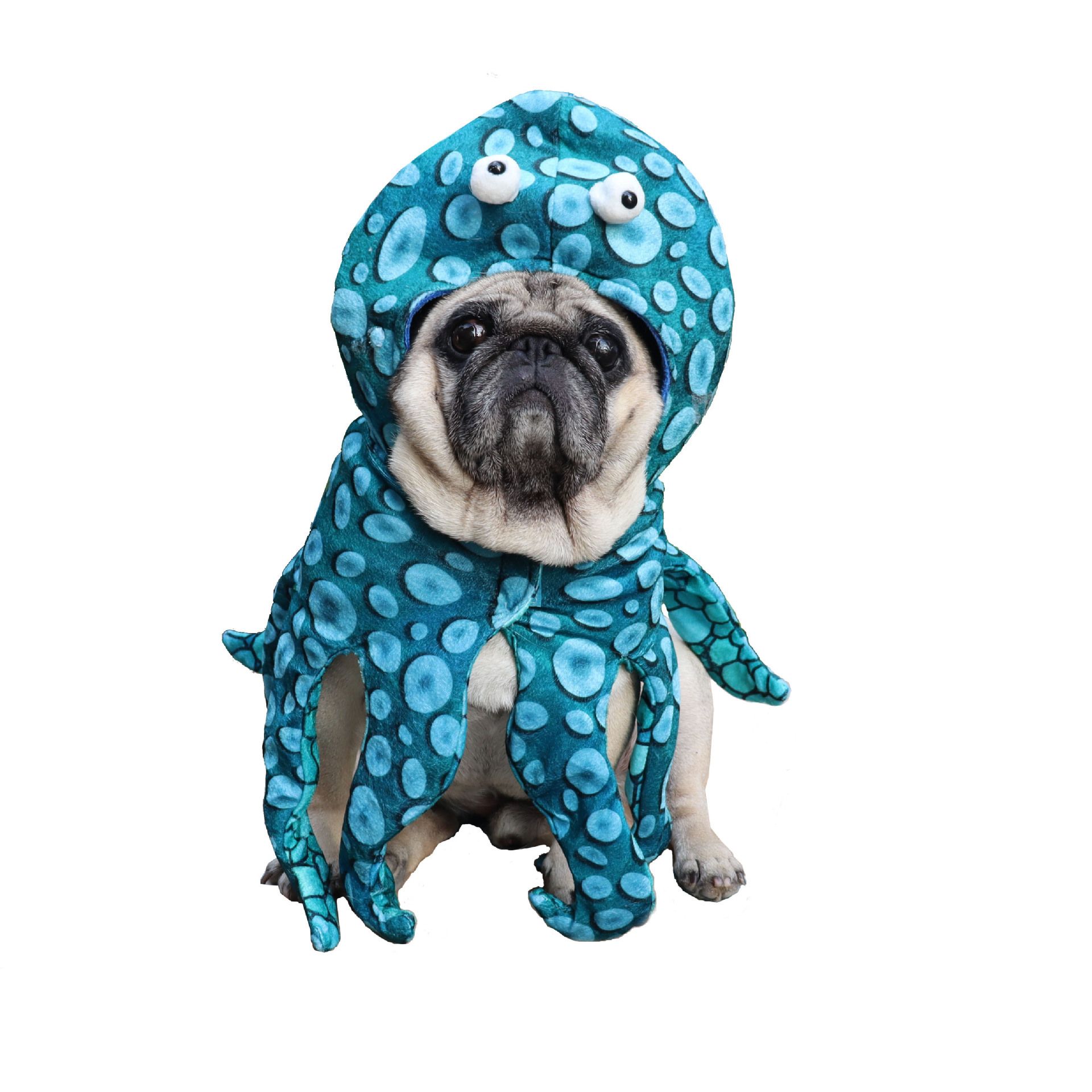 Pet Costume Octopus Halloween for Dog Cat M view 5