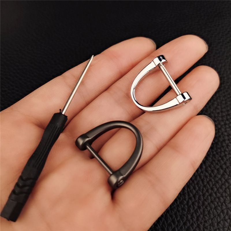 Car Key Chain Horseshoe Buckle Other Silver Horseshoe buckle: Silver view 3