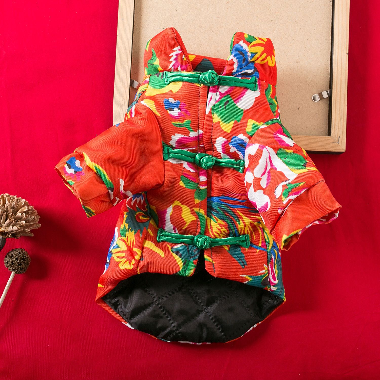 Odd Pet Dog Clothes Thickened Winter Jacket Northeast big cotton-padded jacket M view 2