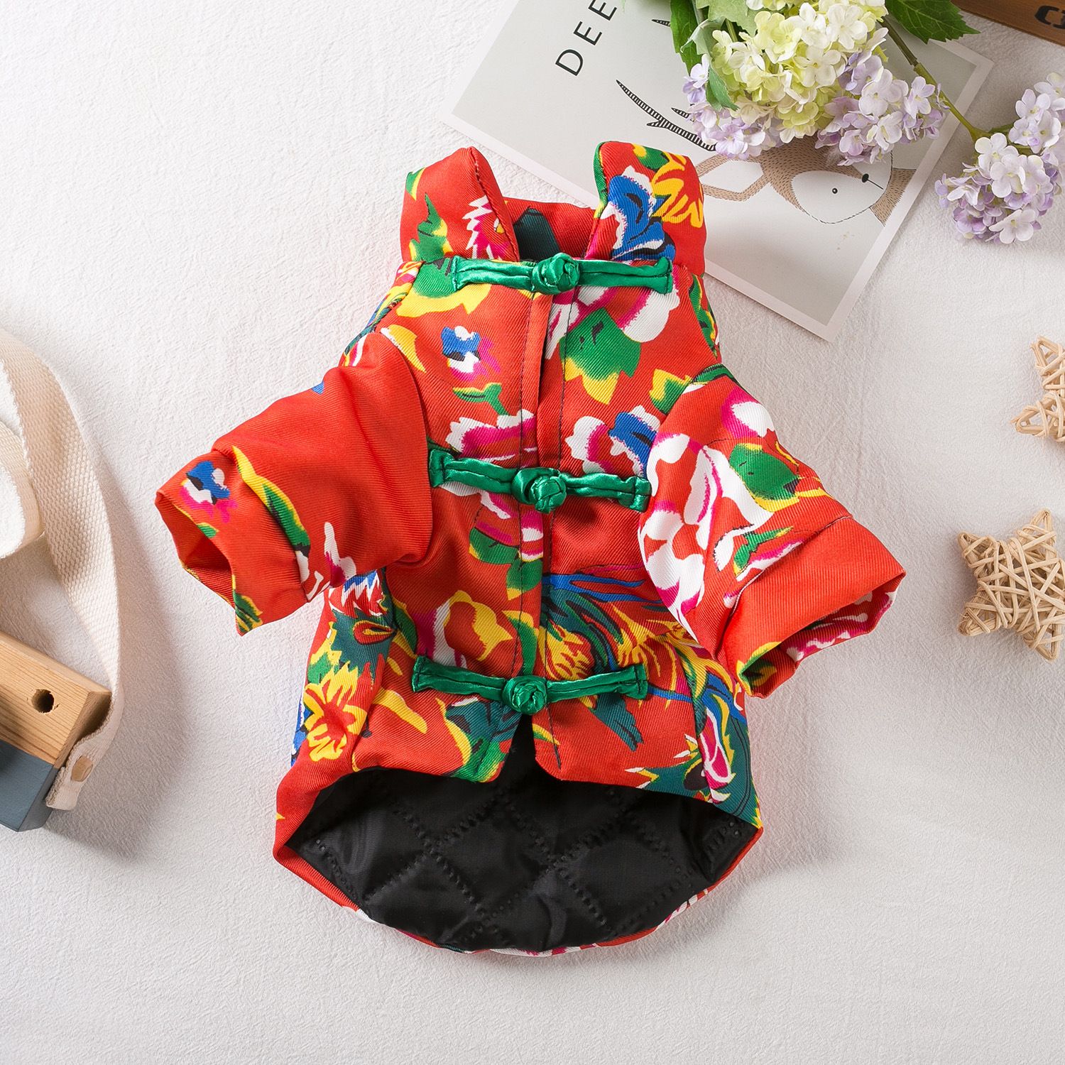 Odd Pet Dog Clothes Thickened Winter Jacket Northeast big cotton-padded jacket XXL view 3