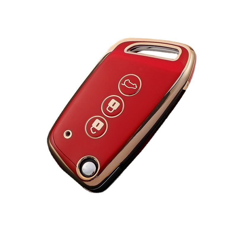 Baojun Key Cover TPU Case RS3 RS5 RC6 E300 Chinese red view 4